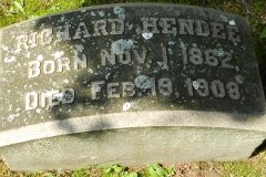 Richard Hendee, 1862