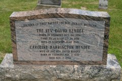 Rev David Hendee