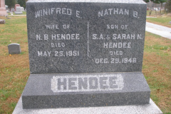 Nathan & Winifred Hendee