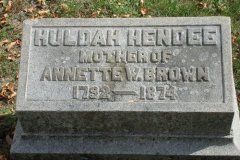 Huldah Washburn Hendee