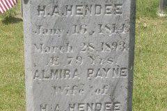 Horace A and Almira Payne Hendee