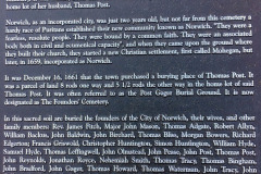 Norwich Post Gager With Richard Hendy, Norwich, Connecticut