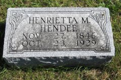 Henrietta M Whitcomb Hendee