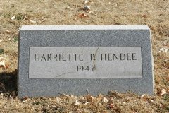 Harriette P Hendee