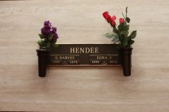 George H & Edna V Hendee