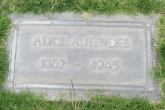 Alice A Hendee