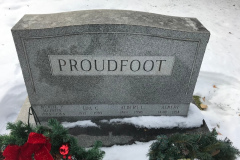 Albert Proudfoot & Family