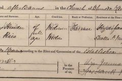 Henry & Eliza Hendee Marriage
