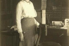 Anna May (Hendee) Pierce - switchboard c1900