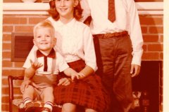Hendee Kids, Steve, Joanne, Paul 1958