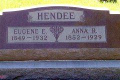 Eugene Esau & Anna R Ingrish Hendee