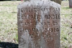 Sgt. Caleb Hendee 1814