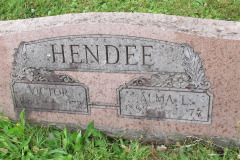 Victor P and Alma Zimmer Hendee