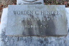 Worden C Hendee