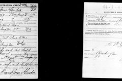 Frank Jones Hendee, Draft