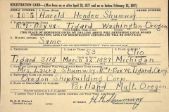 Harold Hendee Shumway