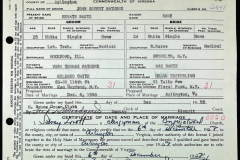John Robert Mathews Marriage