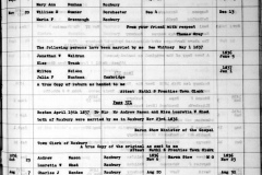 Marriage Charles J Hendee-Adeline Davis