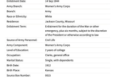 Robert S Hendee in WWII Army Enlistment Records - Fold3