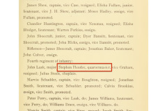 Stephen Hendee, 1867 NY Military Minutes